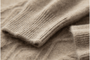 Maglione Girocollo con Trecce in Cashmere - Old Money®