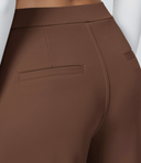 Halara Flex™ DayStretch High Waisted Pocket Straight Leg Work Pants - Autumn Chestnut