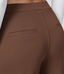 Halara Flex™ DayStretch High Waisted Pocket Straight Leg Work Pants - Autumn Chestnut