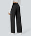 DayStretch High Waisted Pocket Straight Leg Work Pants