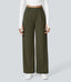 Halara Flex™ DayStretch High Waisted Pocket Straight Leg Work Pants - Forest Night