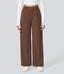 DayStretch High Waisted Pocket Straight Leg Work Pants
