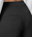 Halara Flex™ DayStretch High Waisted Pocket Straight Leg Work Pants - Black