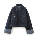 Completo Denim Donna Nero