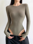 Body Donna Maniche Lunghe