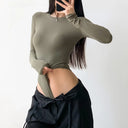 Body Donna Maniche Lunghe