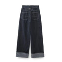 Completo Denim Donna Nero