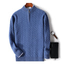 Maglione in Lana Merino Zip - Old Money®