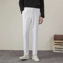 Pantaloni Classici con Chiusura Estesa