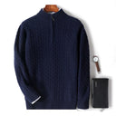 Maglione in Lana Merino Zip - Old Money®