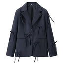 Giacca Blazer Donna con Fiocchi