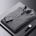 Maglione con Mezza Zip Uomo - Old Money®