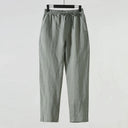 Pantaloni di Lino alla Caviglia