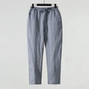Pantaloni di Lino alla Caviglia